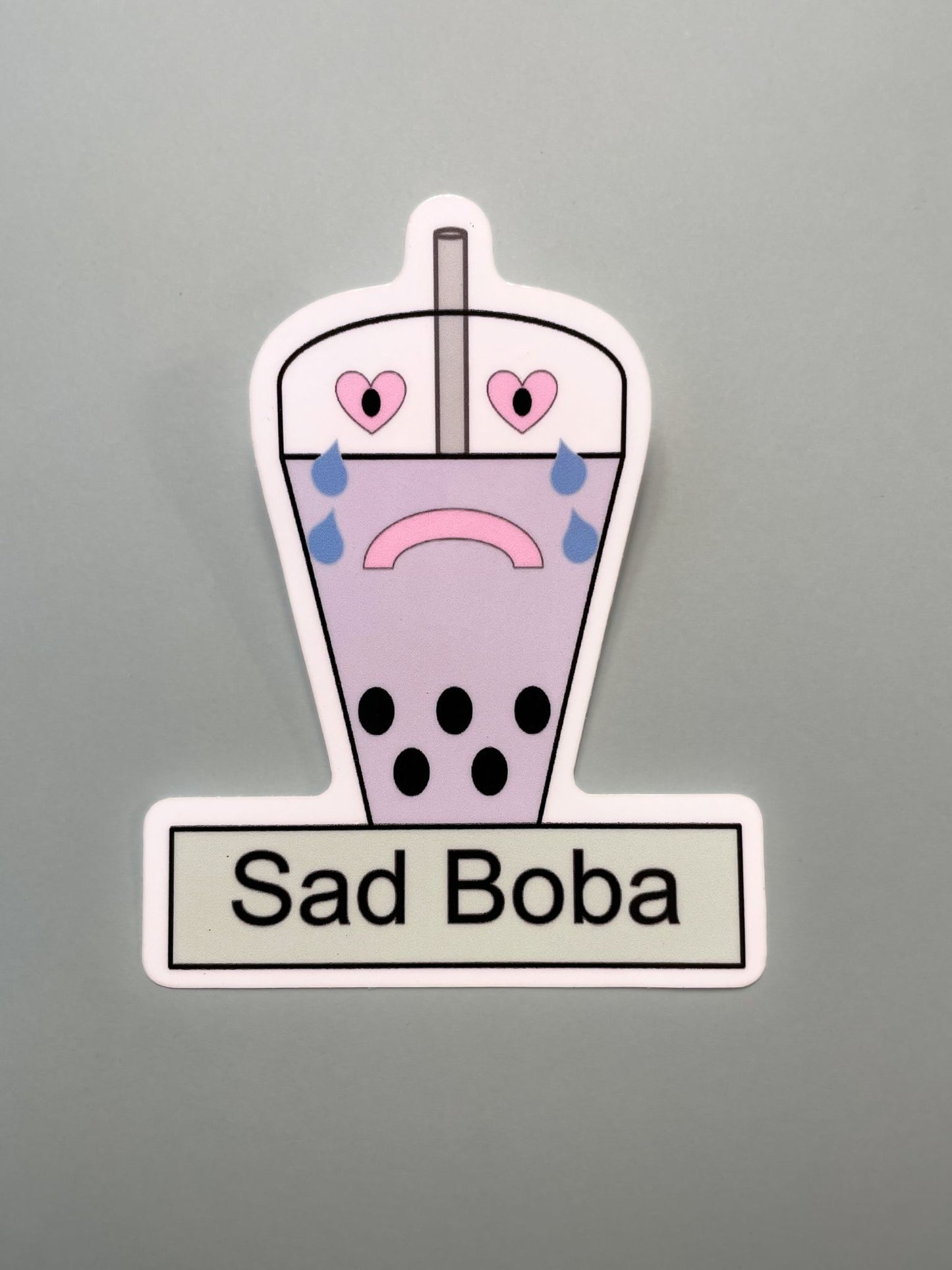 Sad Boba [Sticker]