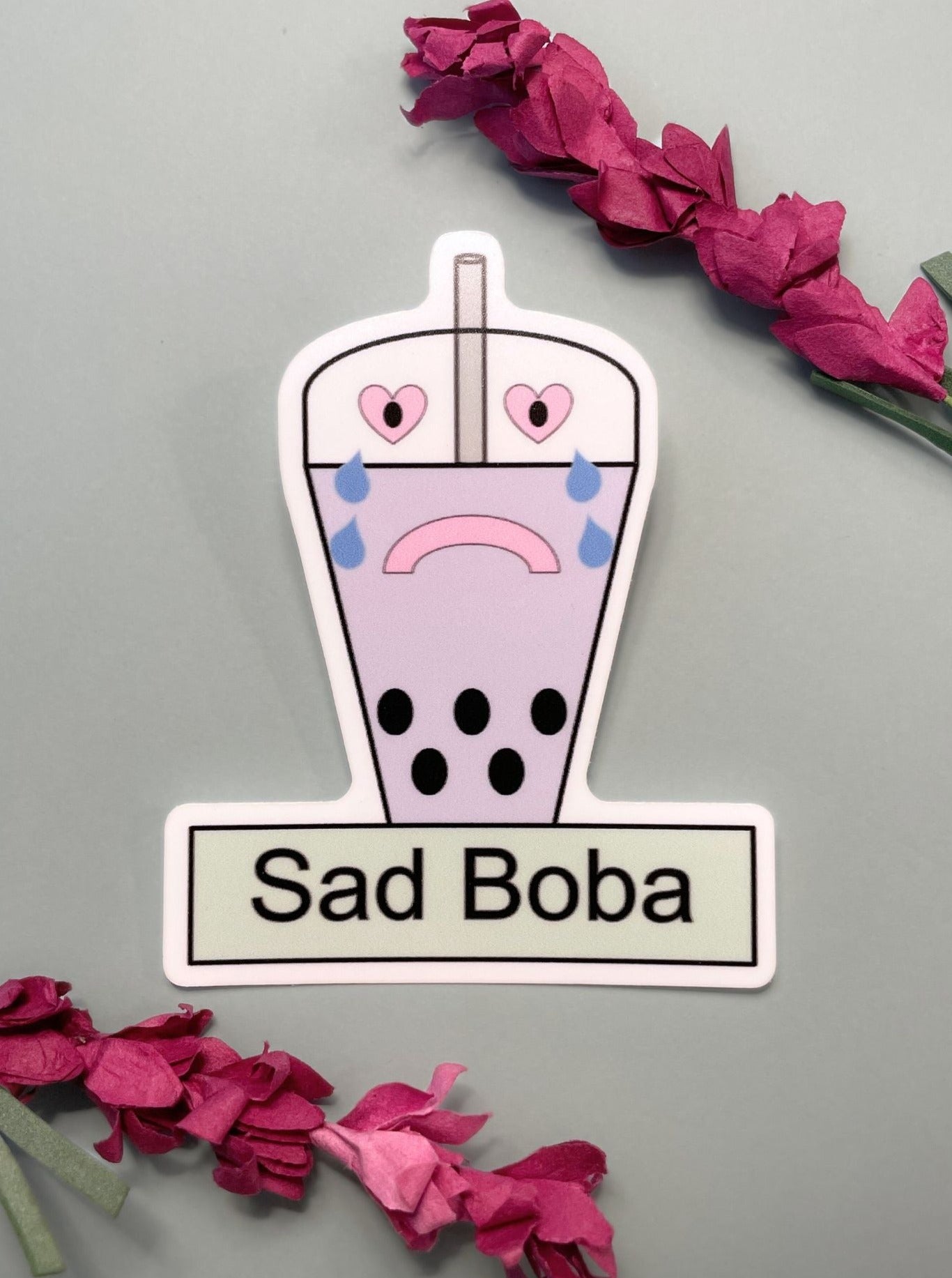 Sad Boba [Sticker]