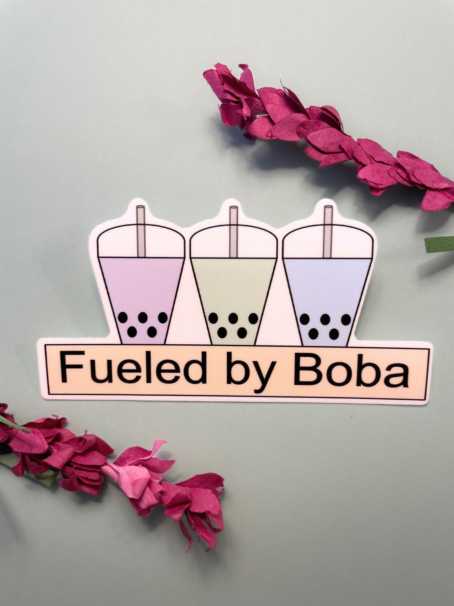 Fueled By Boba [Sticker]