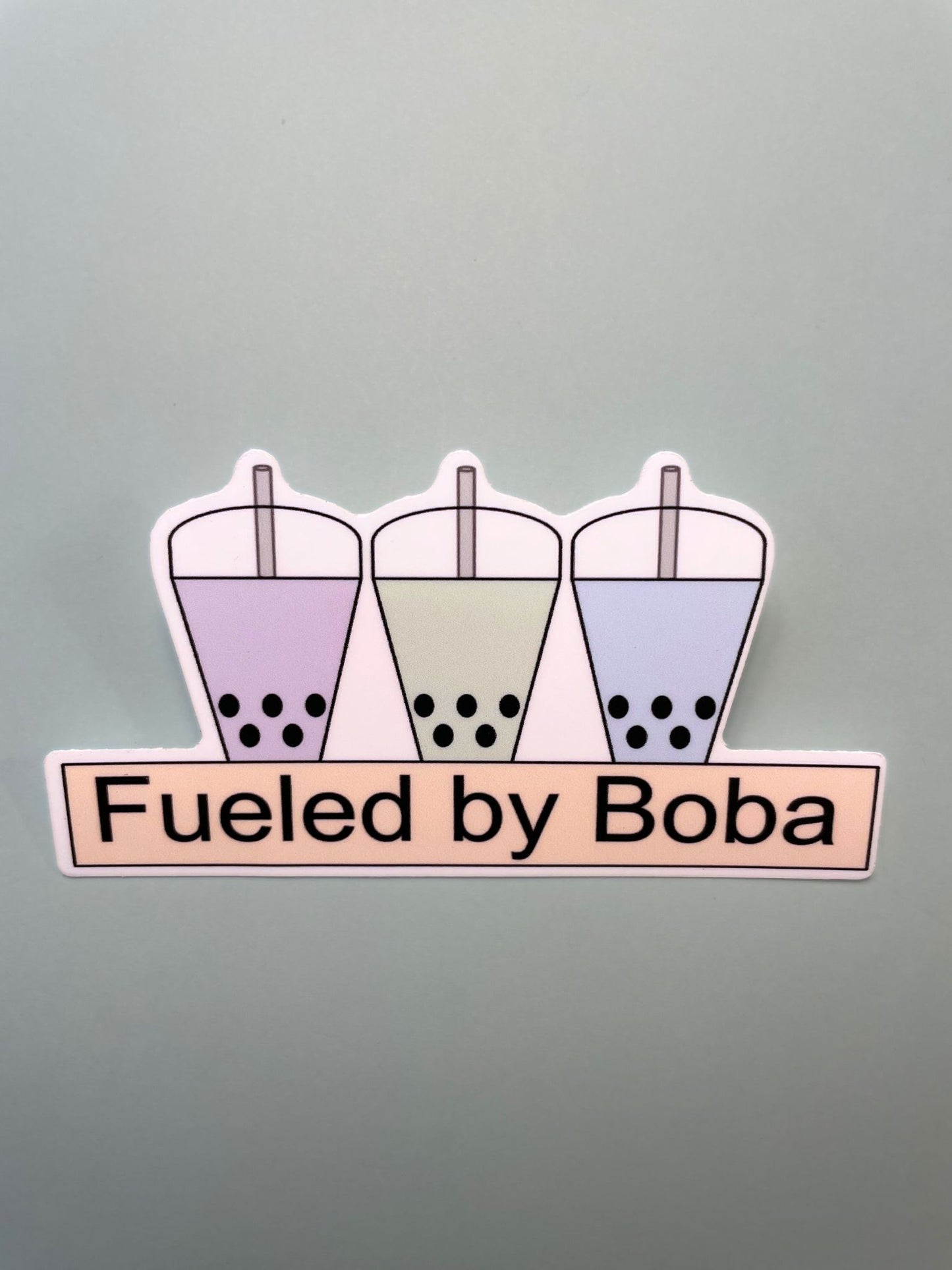 Fueled By Boba [Sticker]