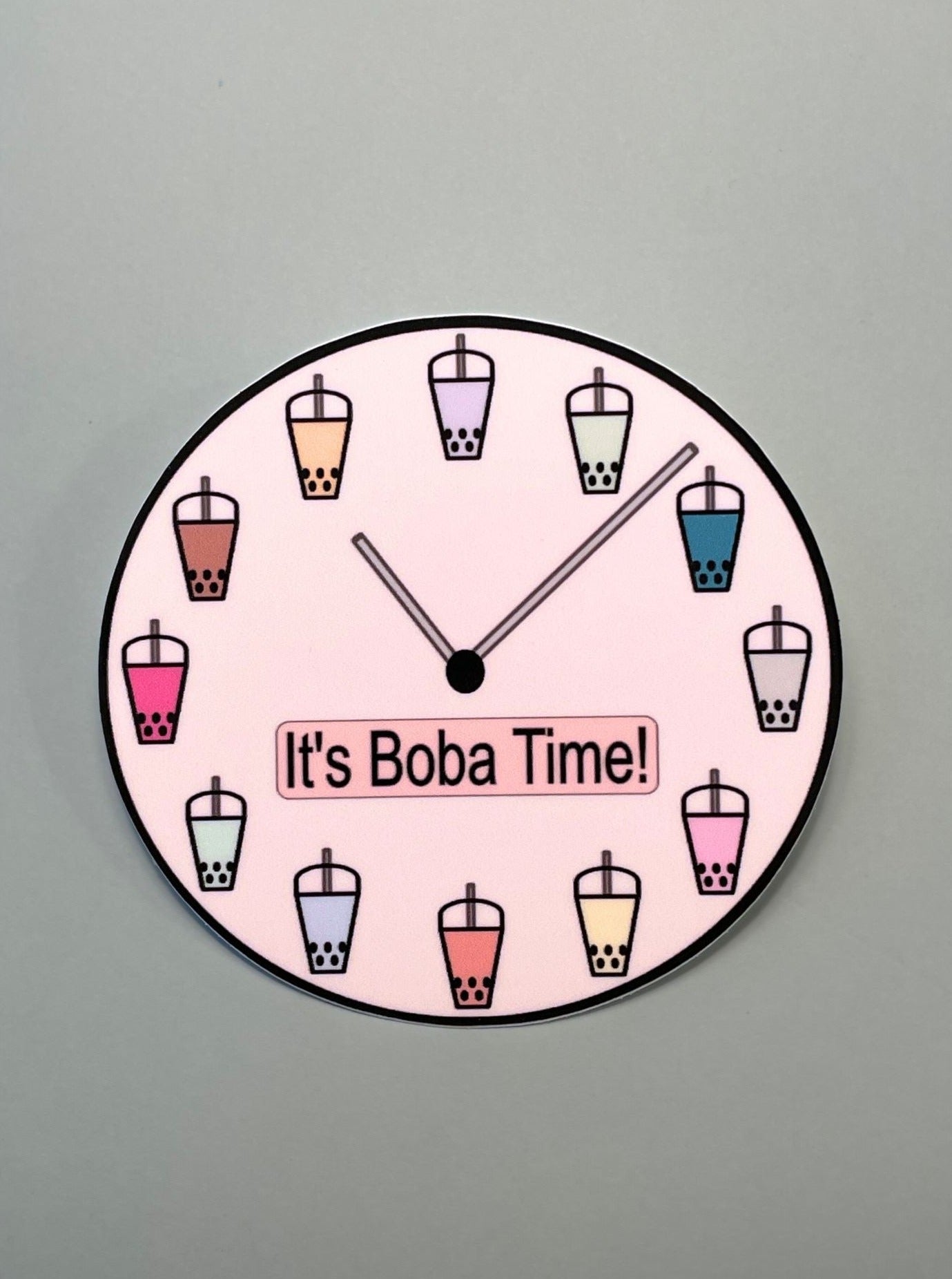 It's Boba Time! - Black Trim [Sticker]