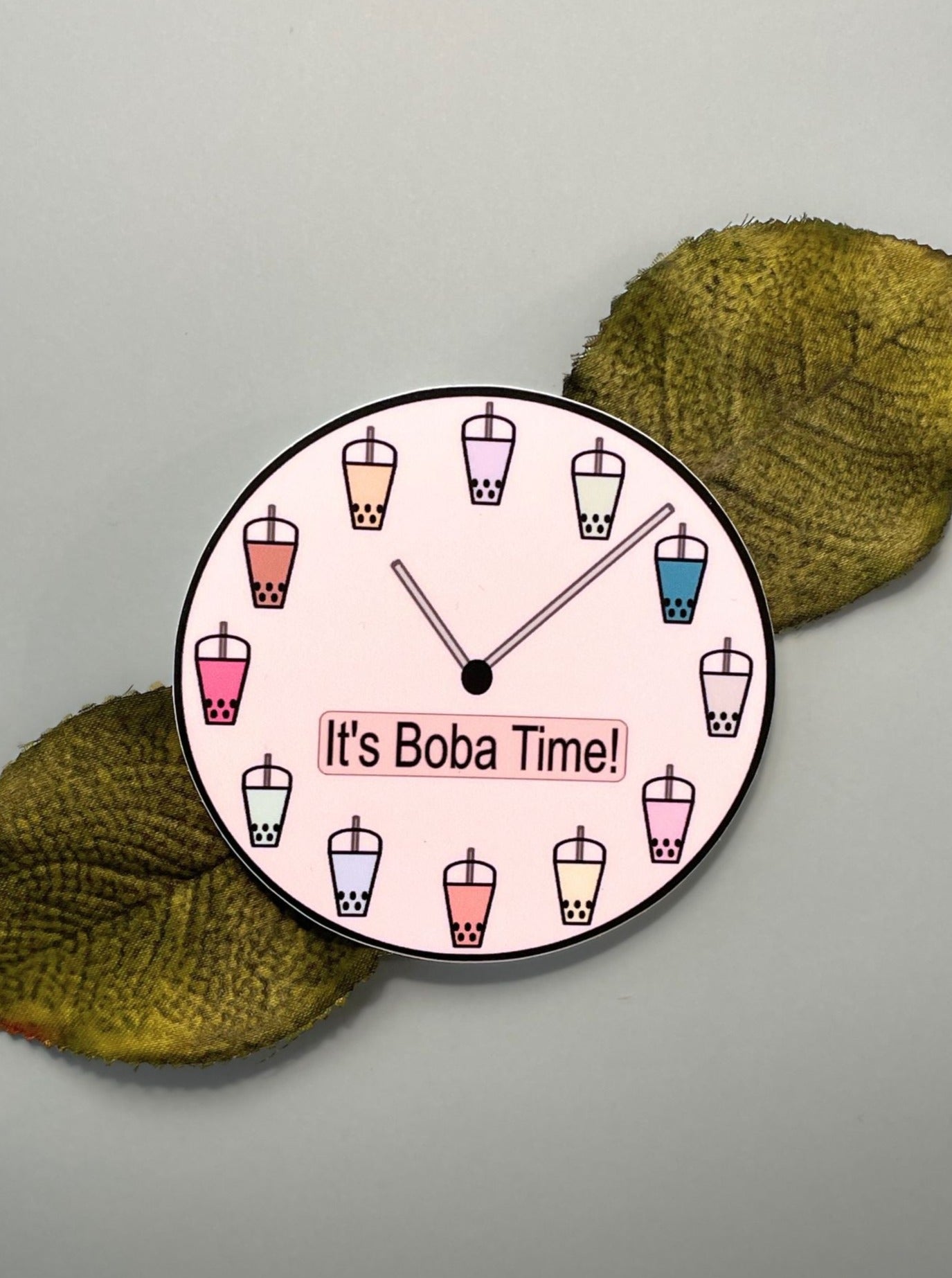 It's Boba Time! - Black Trim [Sticker]